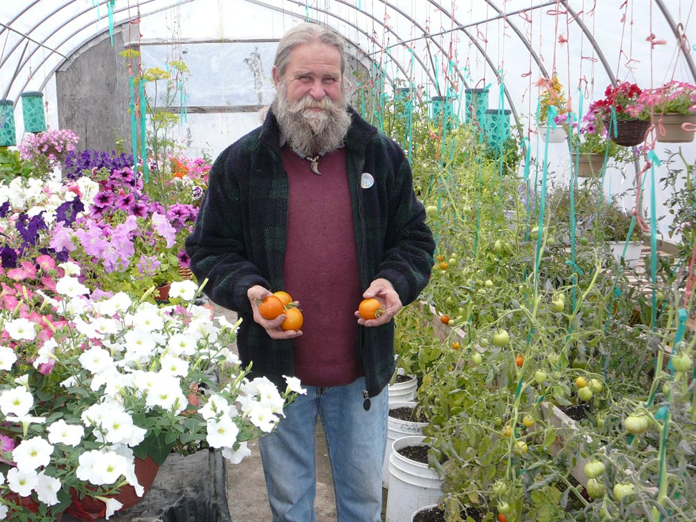 Scott en su vivero