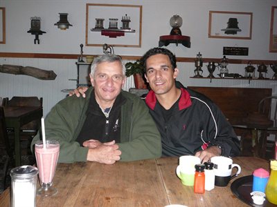 Amor y Frank nos invitaron a desayunar