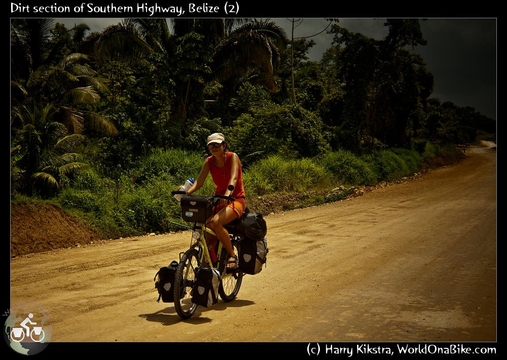 Dirt section of Southern Highway, Belize (2)